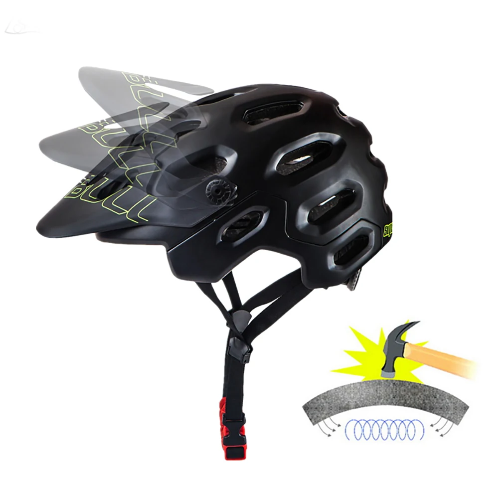 Регулируемые краев защитные шлем MTB горный велосипед на открытом воздухе из дышащего материала для защитного шлема