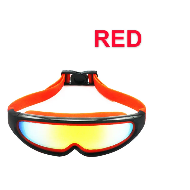 Широкие очки для видимости для плавания ming swim goggle взрослые купальники для бассейна google nebbia спортивный купальник очки профессиональные - Цвет: Red