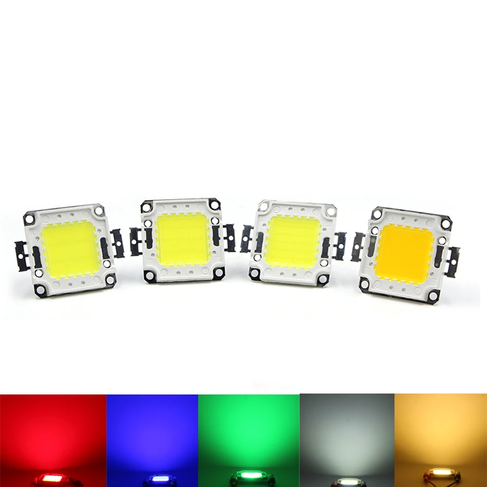 

Smart IC COB LED Chip Lamp Bulb Chips 10W 100W for DIY Spotlight Floodlight Garden Square 12V 36V Integrated LED Light Beads