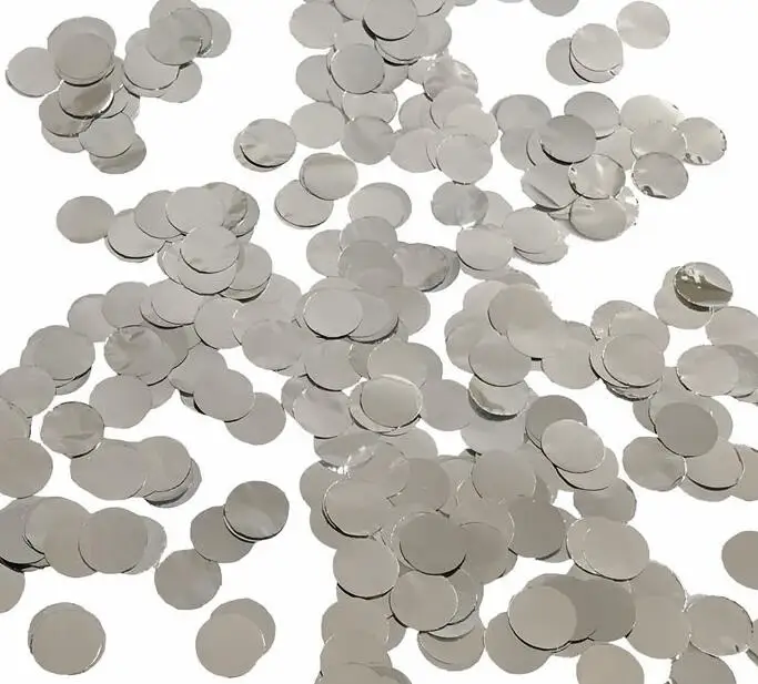 Silver Лидер продаж 15 г Таблица вечерние Scatters Блестящий Золотой и серебряной фольгой конфетти just Married свадебный Декор - Цвет: Silver