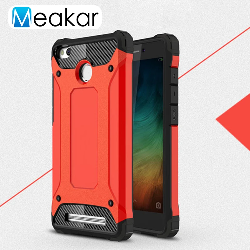 

Shockproof Armor Phone Case 5.0For Xiaomi Redmi 3 Pro Case For Xiaomi Redmi 3 Pro Redmi 3S Cell Phone Back Cover Case