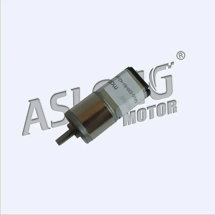 ASLONG JGA16-030 миниатюрный DC мотор-редуктор редукторный двигатель двигателя электронный замок