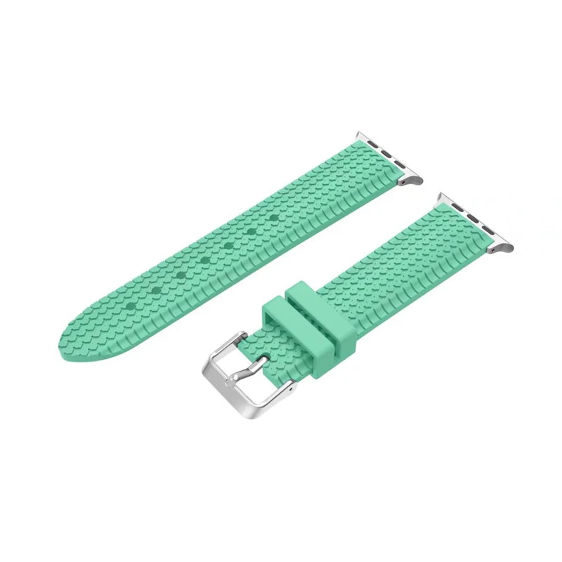 Ремешок для apple watch pulseira apple watch 5 4 3 band 44 мм/40 мм iwatch band 42 мм/38 мм браслет correa ремешок для часов браслет - Цвет ремешка: mint green
