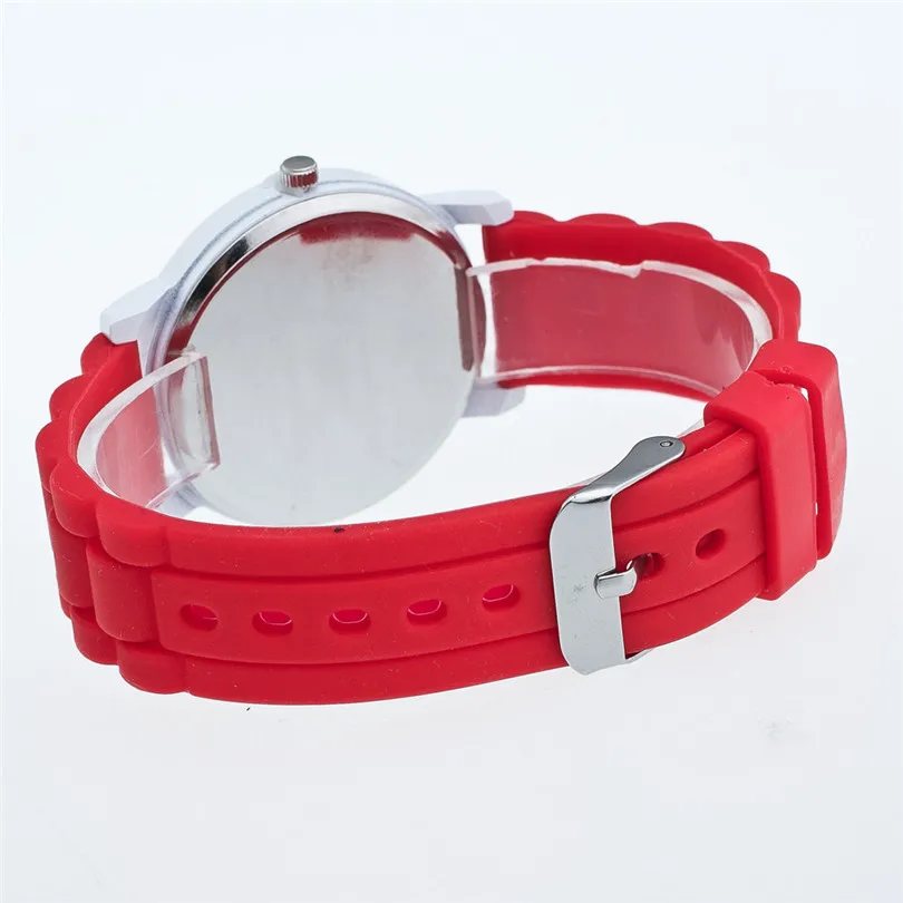 Luxury Women Watch Silicone Rubber Unisex Quartz Analog Sports Women Fashion Wrist For Lovely Girls #4m15 (22)