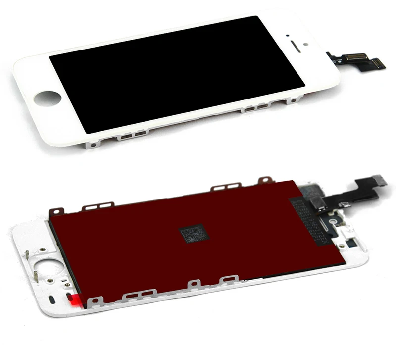 100 шт(смешанный заказ) для iPhone 5 5S 5C ЖК-дисплей дигитайзер с сенсорным экраном Замена в сборе быстрая DHL