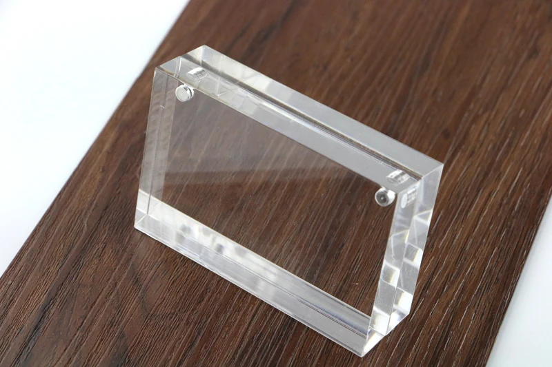 60*90 мм цена бирка Имя карта дисплей акриловая магнитная фоторамка снижающийся