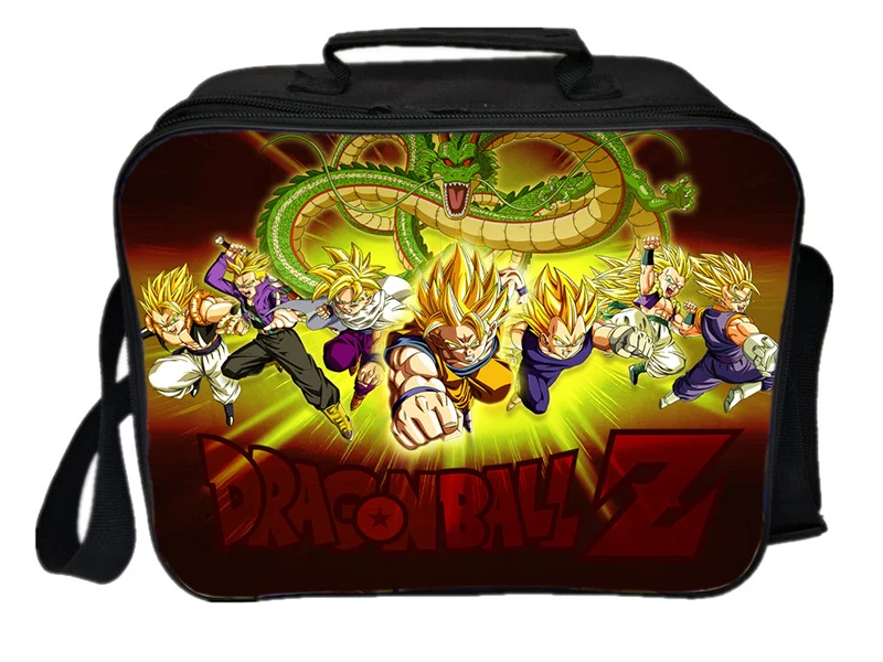 Для учеников, мальчиков и девочек работник красивый Dragon Ball Z LunchBag красивый Гоку Для мужчин Для женщин кулер бурильного замка