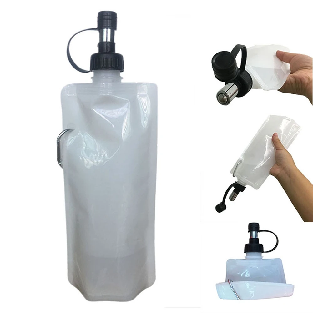 Portable Collapsible No Drip Dog Cat Water Bag, Travel Pet Water Feeder Leak-Proof Water Dispenser For Travel