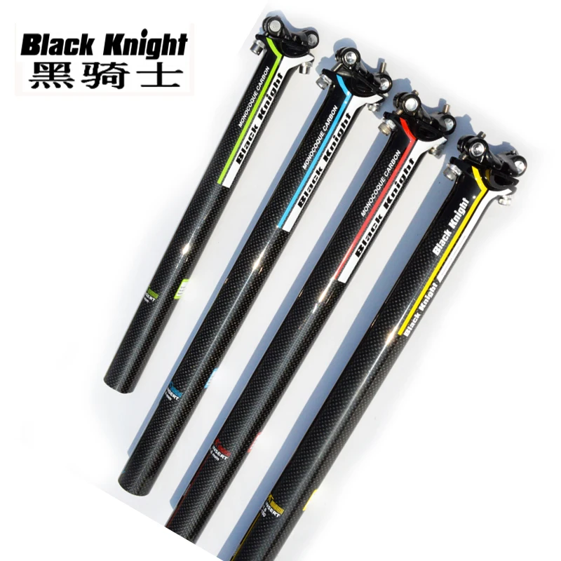 Штырь черного рыцаря из углеродного волокна для дорожного велосипеда штырь