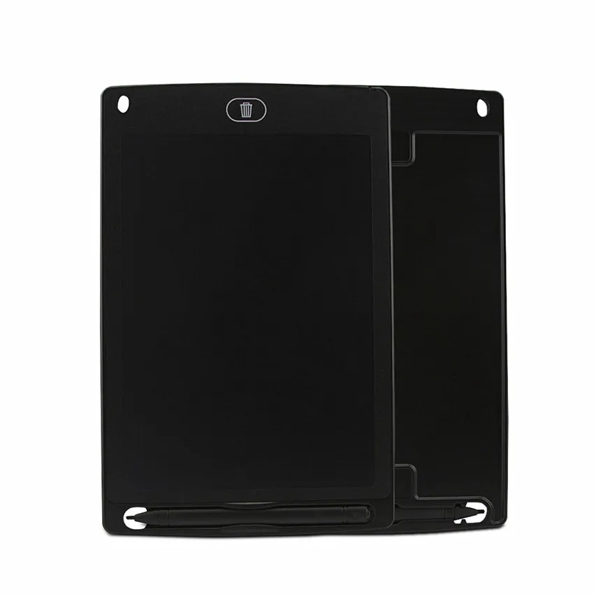 12 Inch black 12 дюймов ЖК-дисплей письма планшет цифровой графический планшет игрушки Портативный электронная доска рукописным вводом ультра-тонкая доска для рисования игрушка - Цвет: 12 Inch black