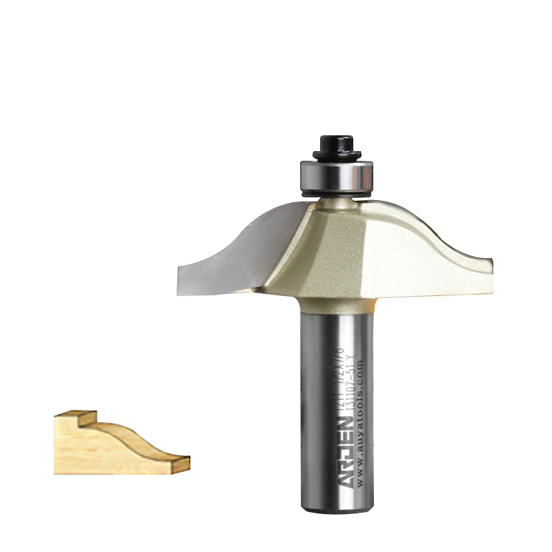 Деревообрабатывающий инструмент HUHAO двойной Римский Ogee Круглый роутер Arden фреза