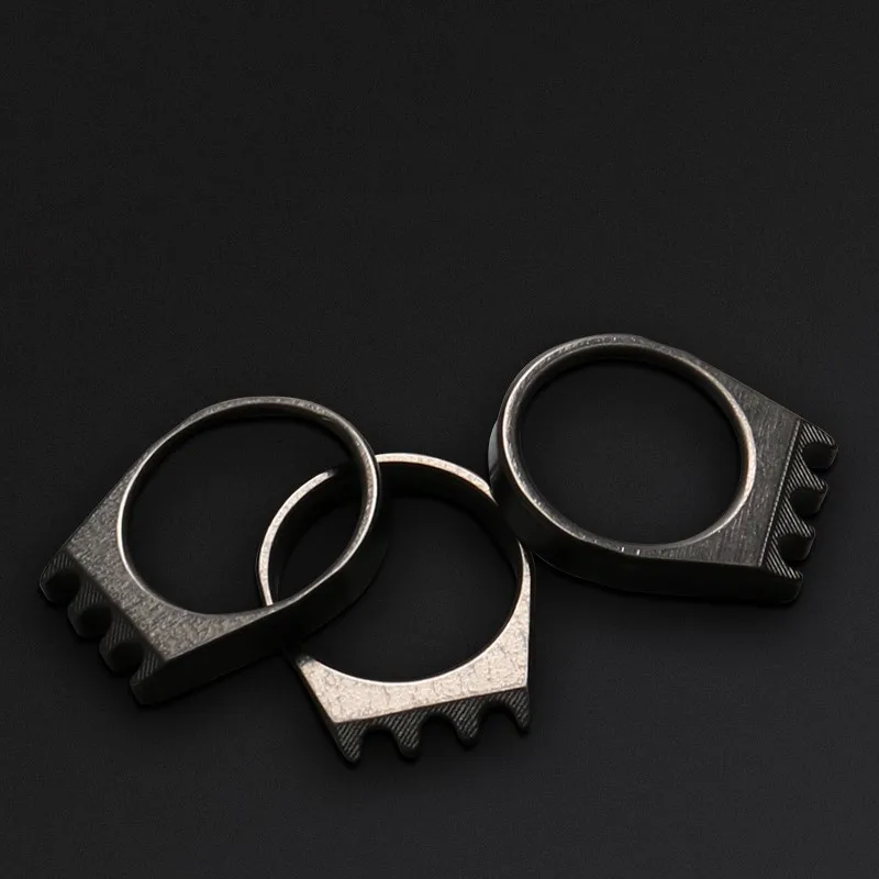 

24mm Titanium Alloy Self-defense Ring Guard EDC Self-defense Girl