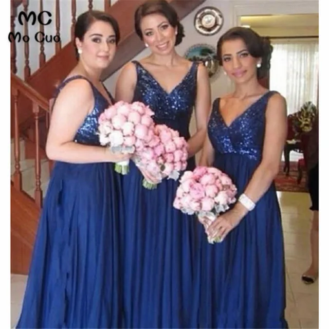 Best Offers 2019 Royer Blue Wedding Party Dress Bridesmaid Dress with Sequined Chiffon Sleeveless Custom Made Women Bridesmaid Dresses Best Offers 2019 Royer Blue Wedding Party Dress Bridesmaid Dress with Sequined Chiffon Sleeveless Custom Made Women Bridesmaid Dresses