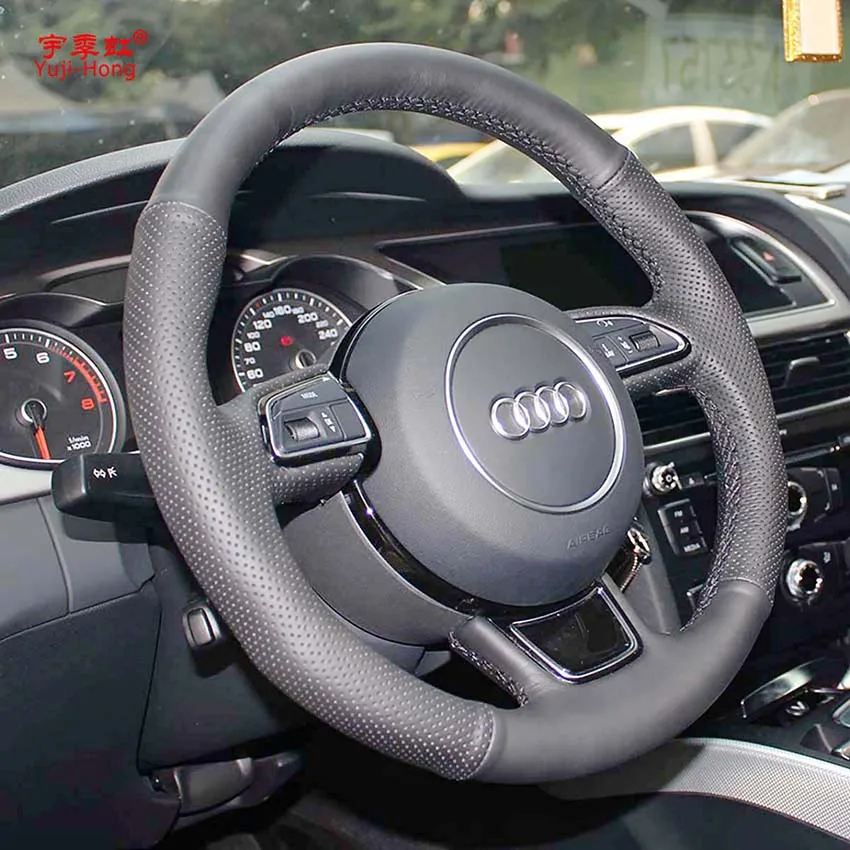 Чехол Yuji Hong из искусственной кожи для AUDI A1 A3 A4 A5 A6 A7 S6 S7 S8 чехол с ручной строчкой|case