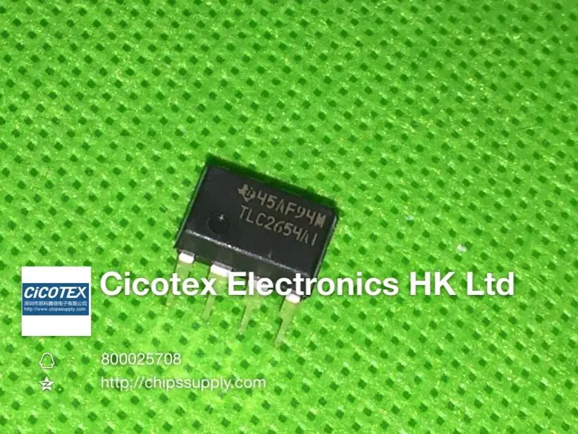 

10pcs/lot pcs/lot TLC2654AIP TLC2654 2654 C OPAMP GP 1.9MHZ 8DIP