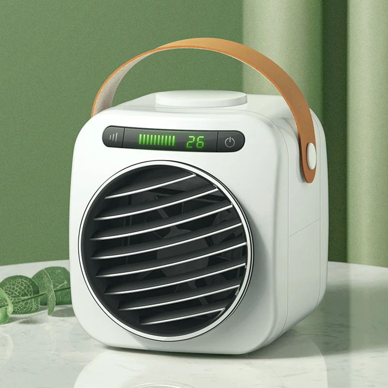 

Mini Air Cooler USB Portable Air Conditioner Humidifier Cooling Fan Desktop Conditioning Appliances Summer Fan For Home Office