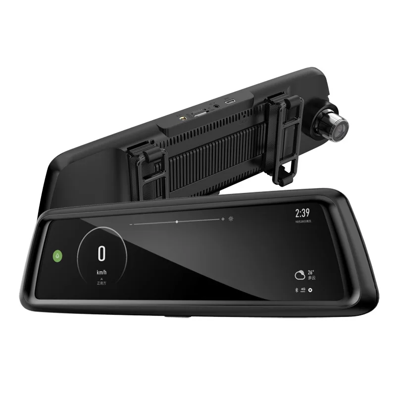 10inch IPS 1080P Screen Android Car DVR Smart 4G Rear View Dual Lens GPS Navigation Video Recorder ADAS Bluetooth Wifi Function