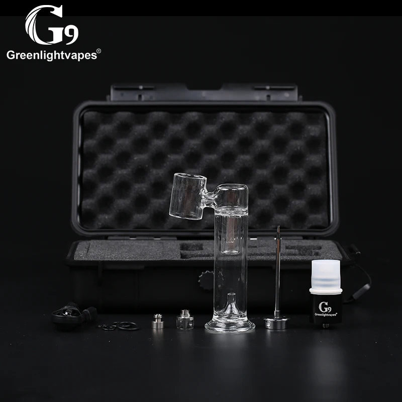G9 510Nail plus Rig Enail танк распылитель концентратор испаритель кварцевая камера стеклянный фильтр Dab Bubbler для коробки мод ручка-аккумулятор C