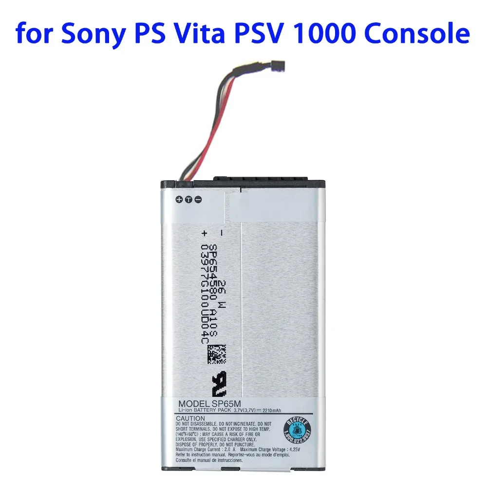 WONKEGONKE для sony PS Vita psv 1000 консоль 3,7 V 2210mAh аккумуляторная батарея