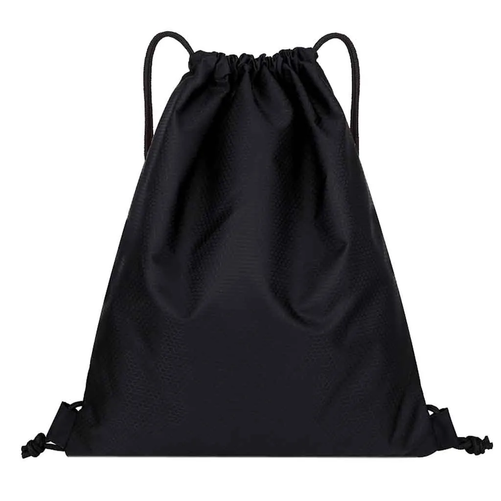 Портативный шнурок сумка для мужчин женщин Строка Мешок Пляжный Рюкзак мужской складная сумка для покупок ремень для верховой езды рюкзак