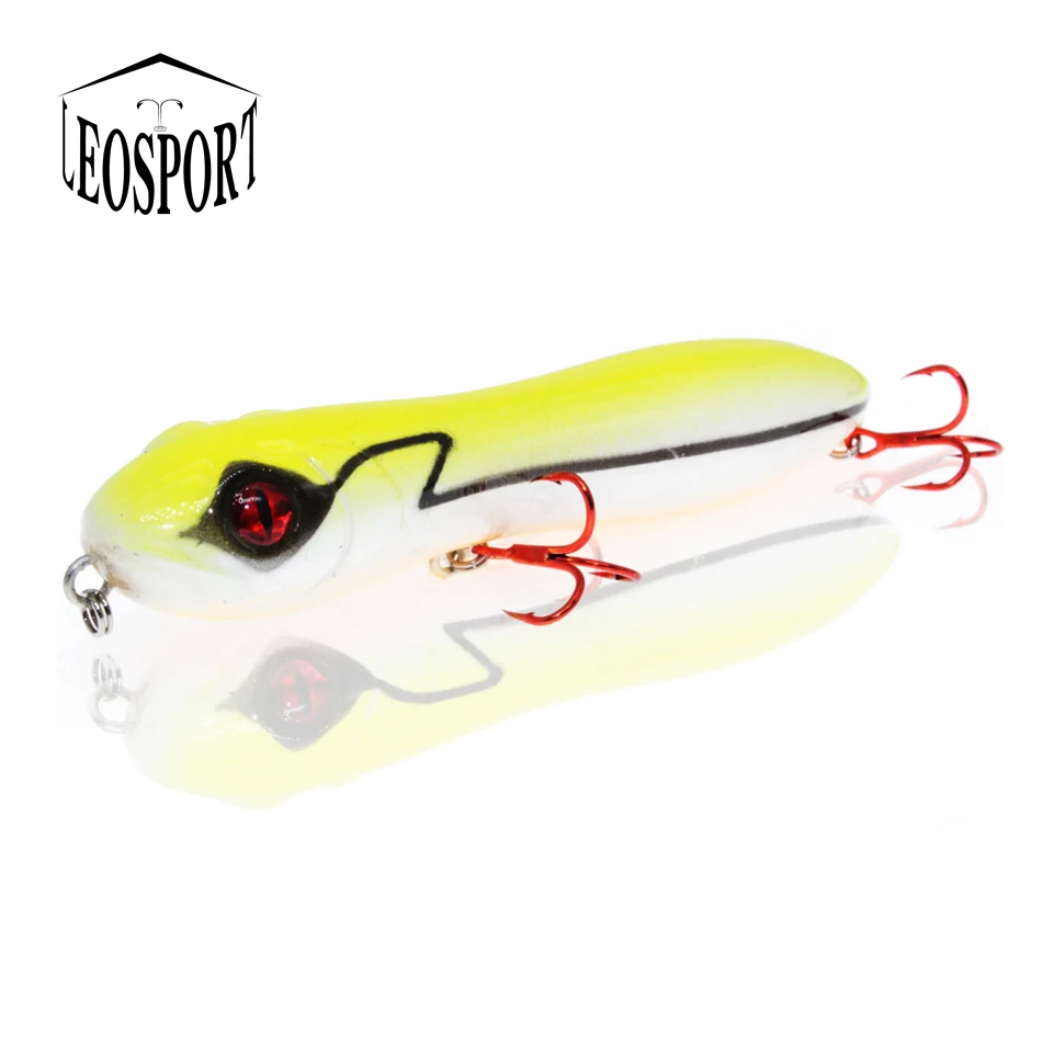 Искусственная приманка 1 шт. жесткий пластиковый Поппер искусственная с