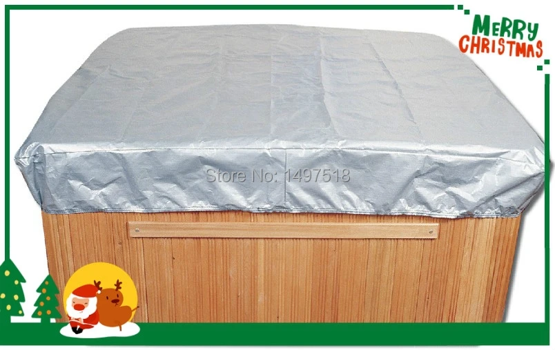 Крышка spa куртка Горячая ванна Обложка сумка, size213x213x300 мм 84.6 "x 84.6". X 12 В.) спа-крышка может настроить любой формы и размера