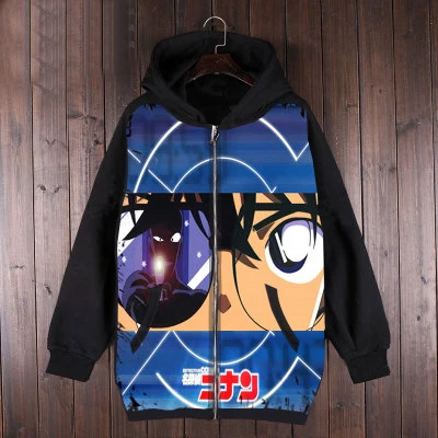Detective Conan Kidd толстовка с героем аниме Kaitou толстовка с капюшоном куртка весна и осень унисекс пуловер - Цвет: A