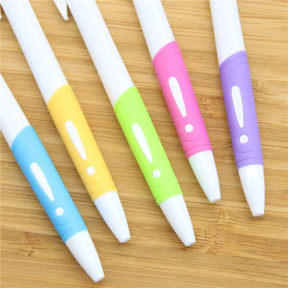 5 шт шариковая ручка пластиковая шариковая ручка белый стержень шариковая ручка