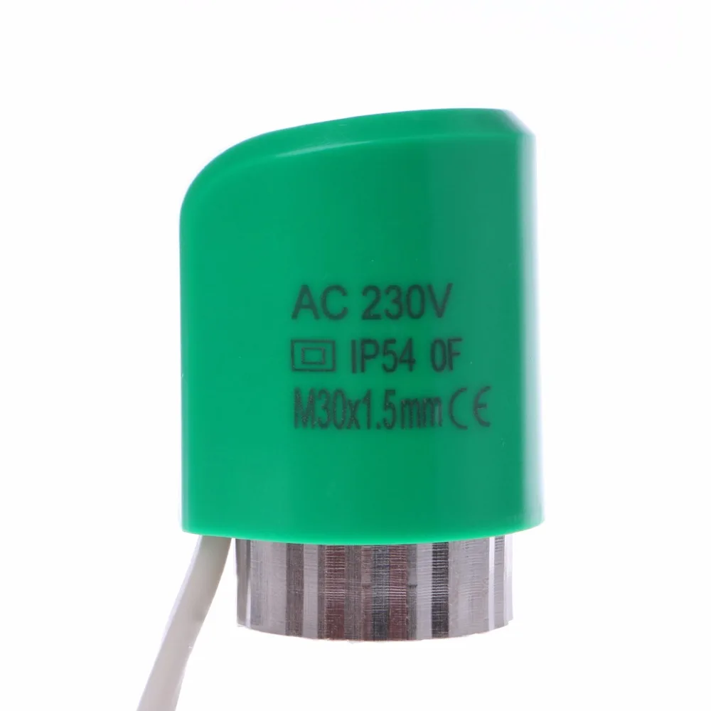 Нормально открытый закрытый привод для подпольного отопления 230V 2W переключатели аксессуары