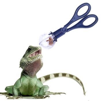 

High Quality Reptile Amphibian Feeding Litter Poop Cleaning Clamp Clip Tool
