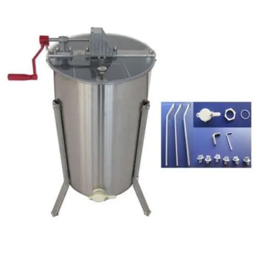 

2 Frame 304 Stainless Steel Honey Extractor With Stand Beekeeping Equipment