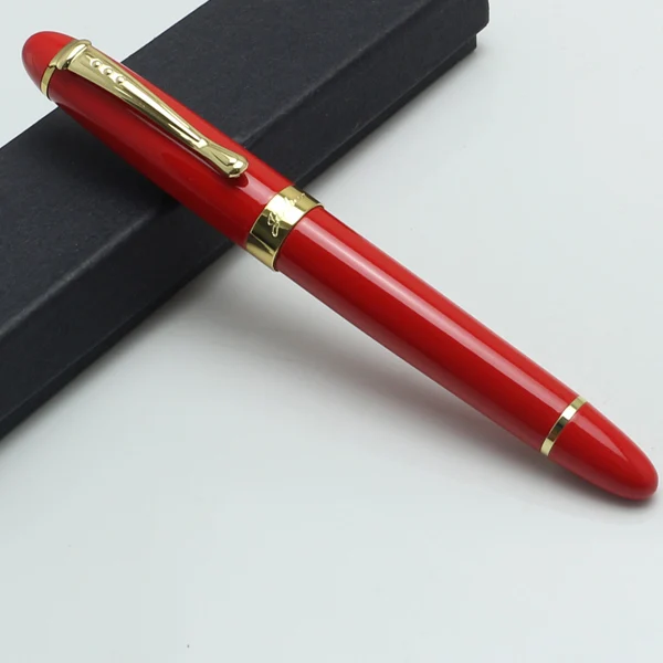 fountain pen 12 Jinhao X450 авторучка 18KGP ширококонечная красный Бургундия туман Pattern 22 Стили канцелярские школы и офиса пишущих ручек - Цвет: fountain pen 12