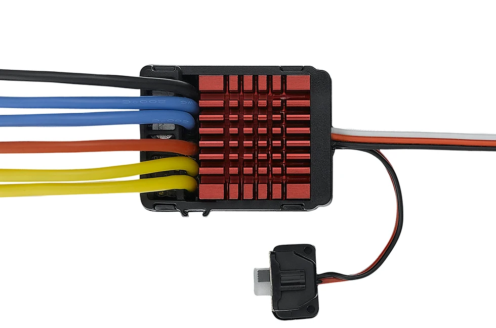 1 шт. Hobbywing QuicRun WP-880 двойной матовый водонепроницаемый 80A ESC 880 для 1/8 RC