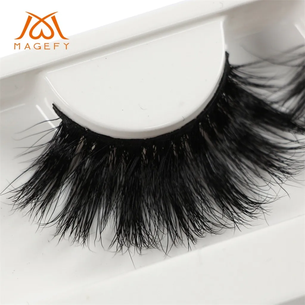 False Eyelashes 25mm 3D Mink Lashes Dramatic Makeup With Long Natural Eyelash Fake Eyelashes maquiagem profissional completa