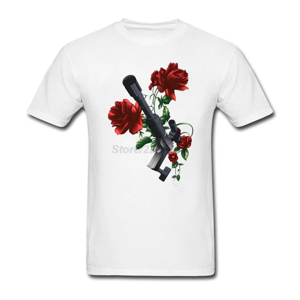 Взрослый человек Rock DIY Футболка с Мегатрон Tatto круглым вырезом Пистолеты N Roses Мужская футболка Юмор футболки для мужчин отличный выбор