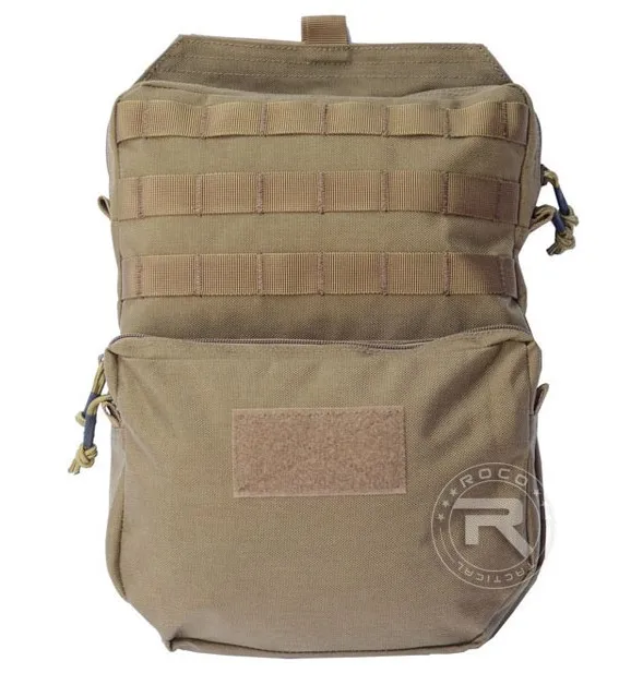 ROCOTACTICAL тактический рюкзак гидратации пакет военный Молл гидратации Перевозчик Для 3L воды мочевого пузыря(исключается) для пеших прогулок - Цвет: Coyote Brown