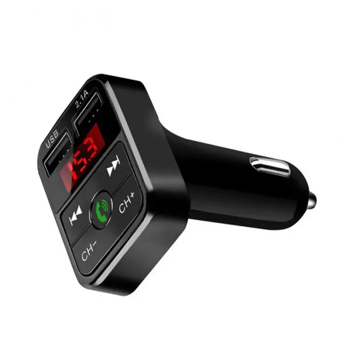 Bluetooth автомобильный fm-передатчик беспроводной радио адаптер USB зарядное устройство MP3-плеер для iPhone samsung F-лучший