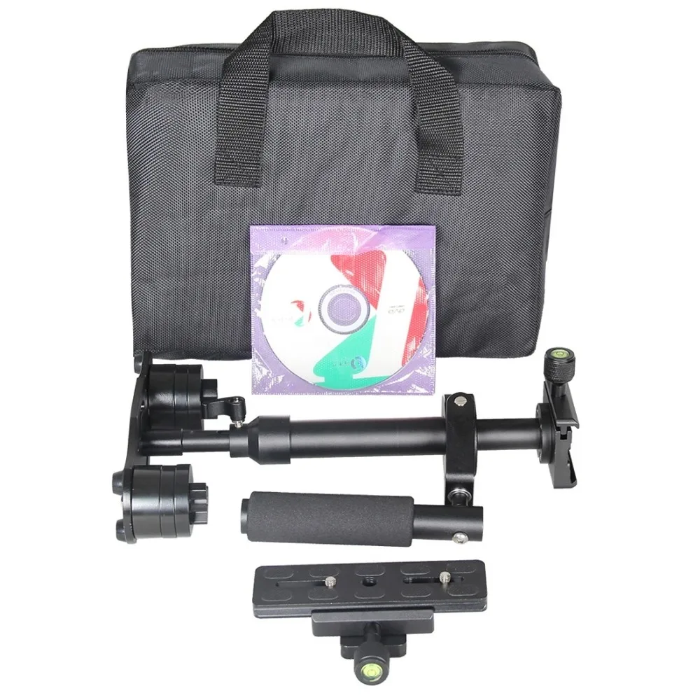 YELANGU S40N профессиональный ручной Стабилизатор Steadicam для видеокамера Цифровая камера видео Canon Nikon sony DSLR Mini Steadycam