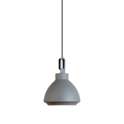 Small Grey LukLoy скандинавский ресторанный подвесной светильник Современный Креативный одинарный светильник пост современный бар Спальня Подвеска у кровати светильник - Цвет корпуса: Small Grey