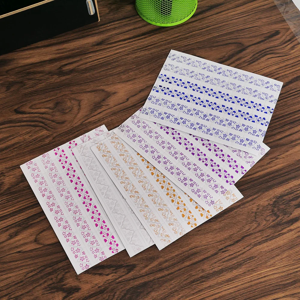 1 лист сделай сам скрапбукинг горячая Золотая наклейка фотоальбом угол пара