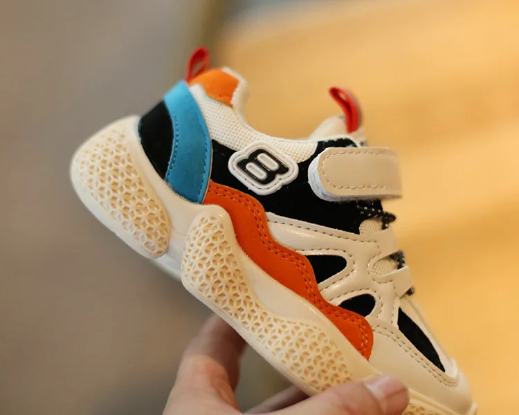 Весна/осень сетки спортивная детская обувь для мальчиков и девочек Повседневная прилив детская обувь