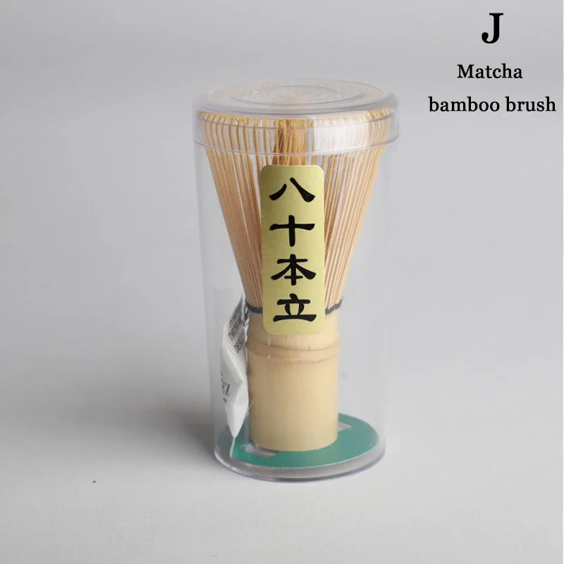 10 Горячий бамбуковый венчик для чая Matcha точка зеленый чай порошок прибор соответствующий инструмент FQ-ing - Цвет: 10