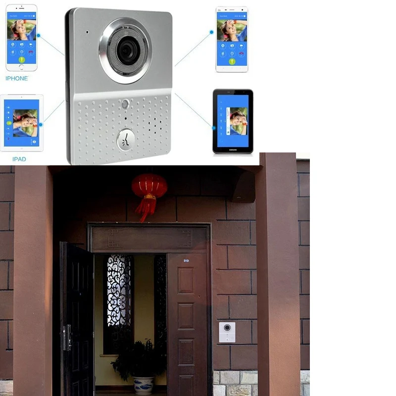 #*Cheap wireless 3G 4G Wifi Doorbell Camera + Indoor Bell Video Door Phone Real Time Talking Photo Video free APP Support IOS android