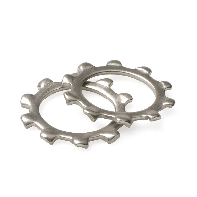 100Pcs DIN6797A M3 M4 M5 M6 M8 304 Stainless Steel Washer External