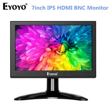 Eyoyo 7 inch Portable 1280x800 LCD LED Screen Display HDMI TV Monitor, Portable Kitchen TV with HDMI/VGA/AV/USB Input Screen Eyoyo 7 inch Portable 1280x800 LCD LED Screen Display HDMI TV Monitor, Portable Kitchen TV with HDMI/VGA/AV/USB Input Screen