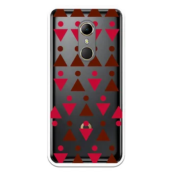 

Stand case costume drawing Triangulos Red WP005 for Vodafone Smart N9