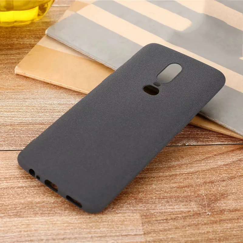 Чехол для oneplus 6 1 мягкий силиконовый чехол модный матовый из ТПУ с полной защитой