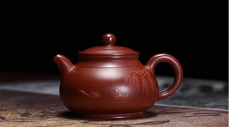 130CC Исин чай горшок dahongpao ni китайский кунг фу чайник фиолетовый глина Посуда для напитков костюм галстук Гуаньинь черный чай 30