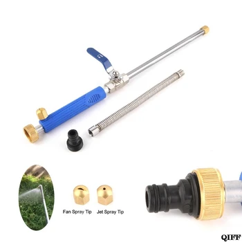 

High Pressure Power Water Jet Car Wash Spray Nozzle Lawn Garden Irrigation Tool 360 Degree Rotation Cleaning Water Gun