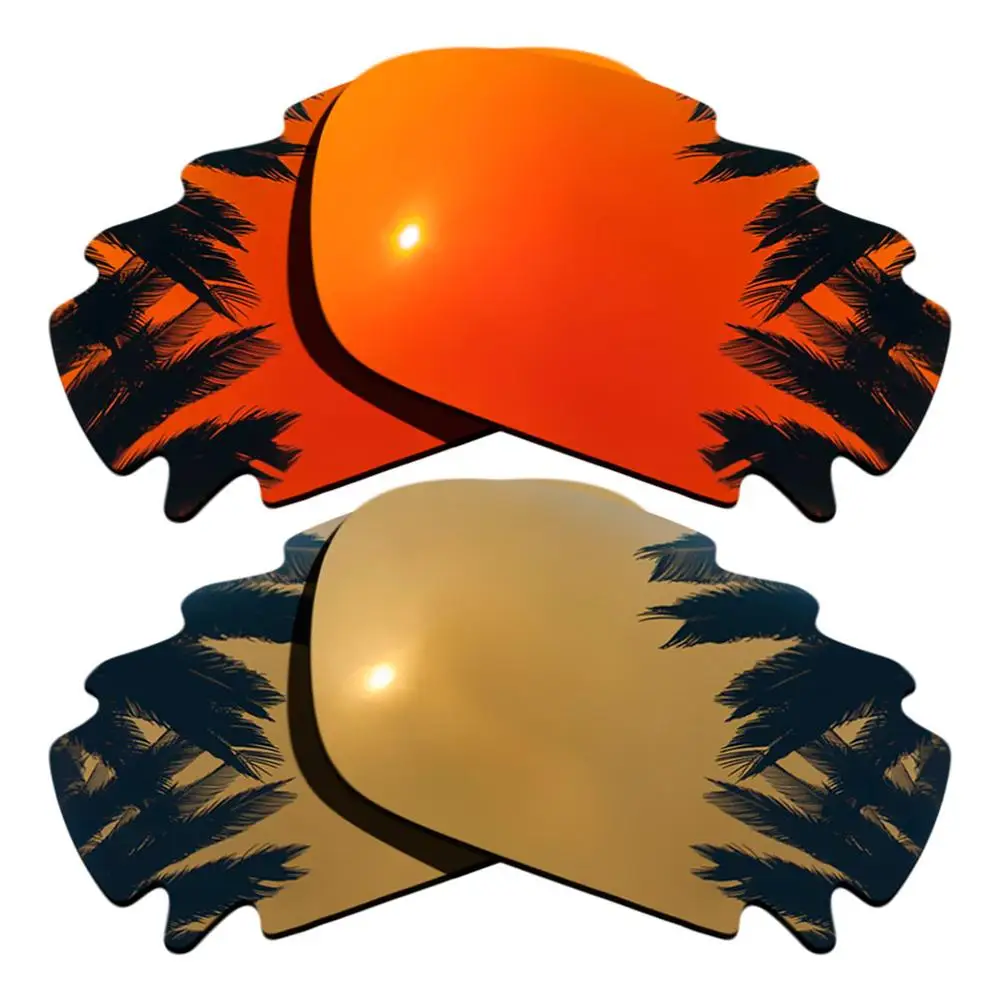 Orange Red-Copper Поляризованные зеркальные покрытие Сменные линзы для-Oakley Jawbone вентилируемый рамка мульти-Цвета - Цвет линз: Orange Red-Copper